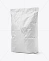 Paper Bag for Grill Charcoal Briquettes Mockup