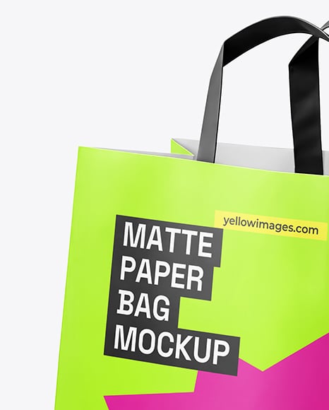 Paper Bag Mockup