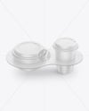 Paper Bowl and Cup Carrier Mockup