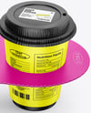 Paper Bowl and Cup Carrier Mockup