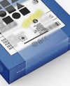 Paper Box in Translucent Plastic Sleeve Mockup