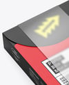 Paper Box in Translucent Plastic Sleeve Mockup