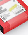 Paper Box in Translucent Plastic Sleeve Mockup