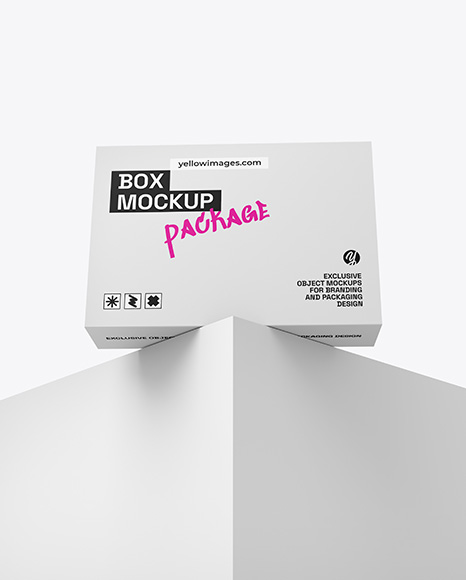 Paper Box Mockup