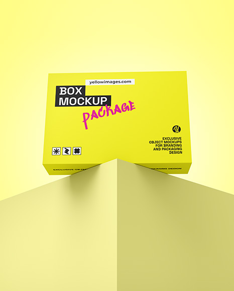 Paper Box Mockup