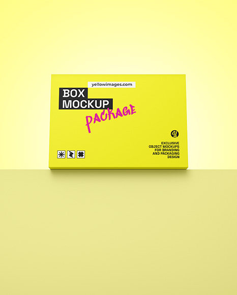 Paper Box Mockup