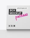 Paper Box Mockup