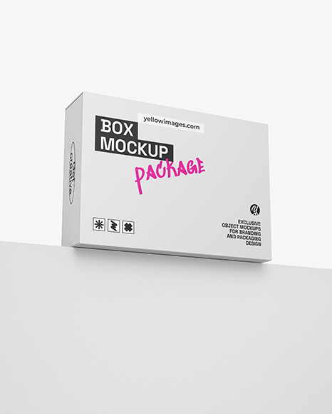 Paper Box Mockup