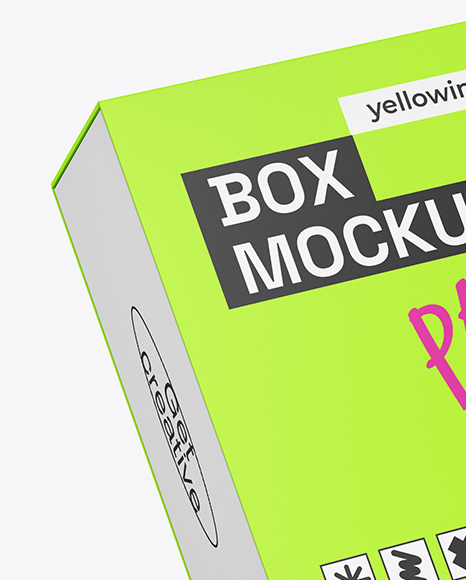Paper Box Mockup