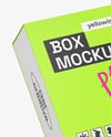 Paper Box Mockup
