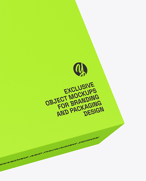Paper Box Mockup