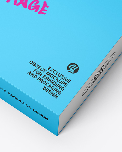 Paper Box Mockup