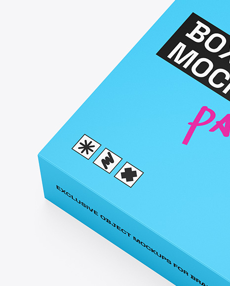 Paper Box Mockup