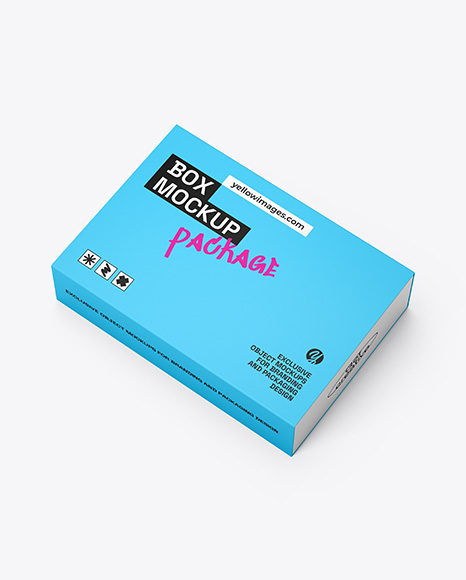 Paper Box Mockup - PSD Mockups