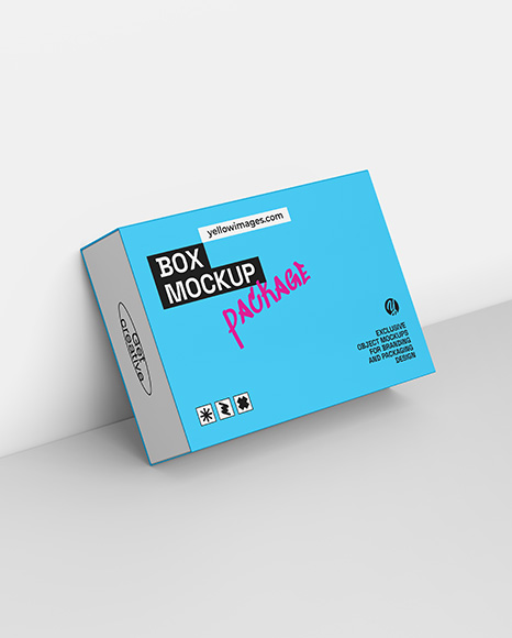 Paper Box Mockup