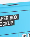 Paper Box Mockup