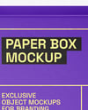 Paper Box Mockup