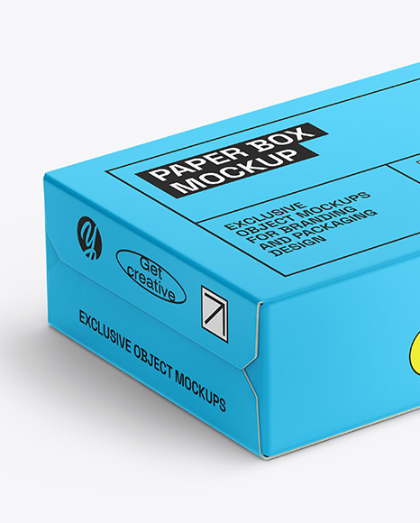 Paper Box Mockup