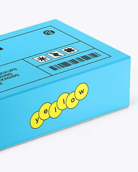 Paper Box Mockup