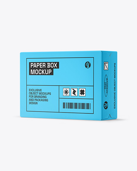 Paper Box Mockup