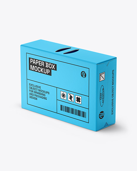 Paper Box Mockup
