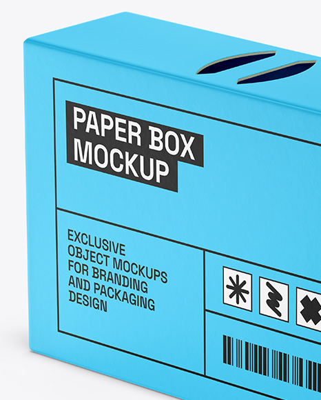 Paper Box Mockup