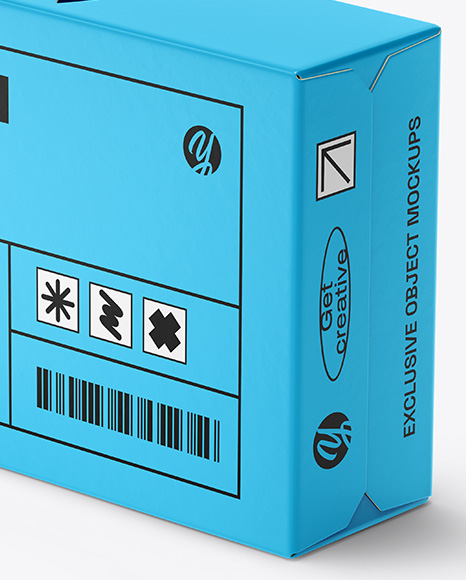 Paper Box Mockup