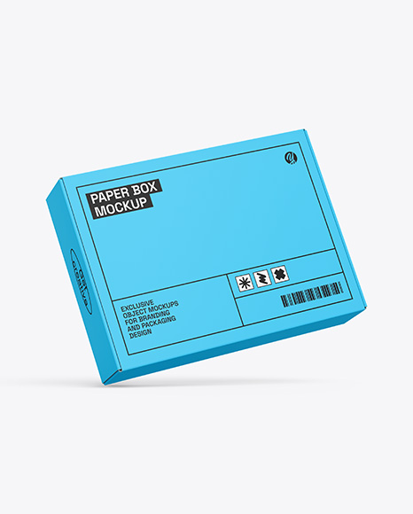 Paper Box Mockup