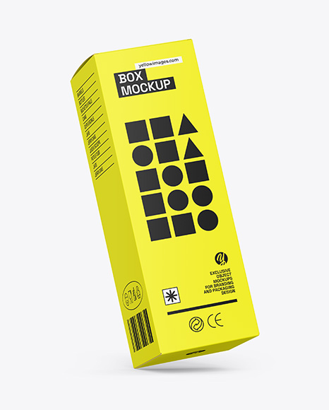 Paper Box Mockup