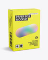 Paper Box Mockup