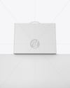 Paper Box With Handle Mockup