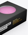 Paper Box with Macarons Mockup