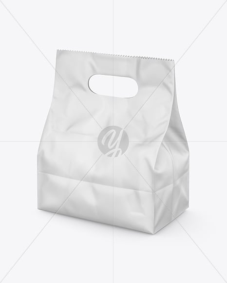 Paper Food Bag Mockup