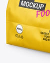 Paper Food Bag Mockup