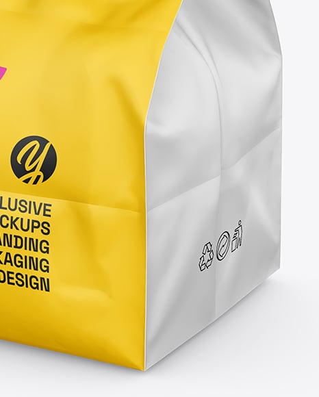Paper Food Bag Mockup