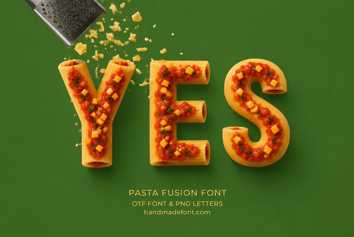 Pasta Fusion Font
