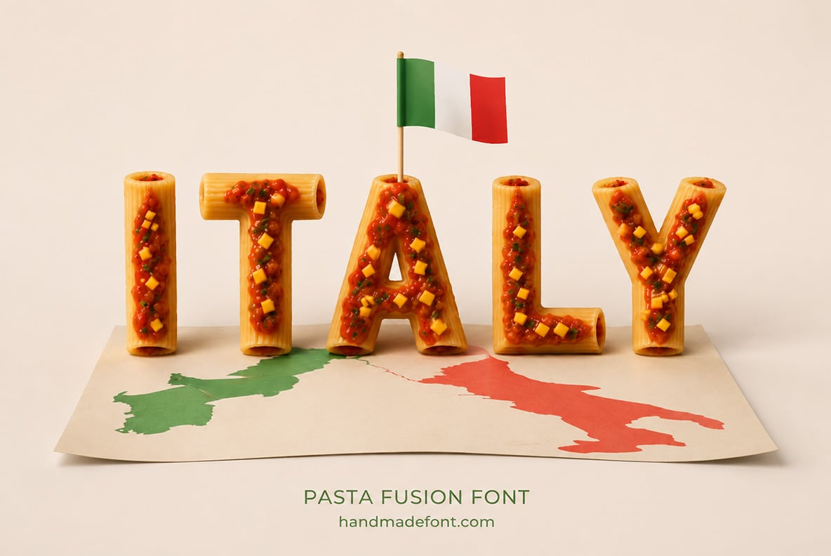 Pasta Fusion Font