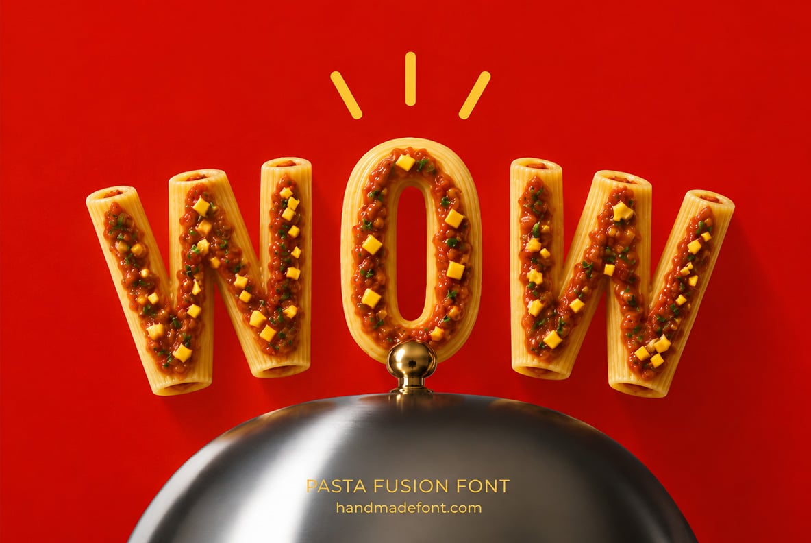 Pasta Fusion Font