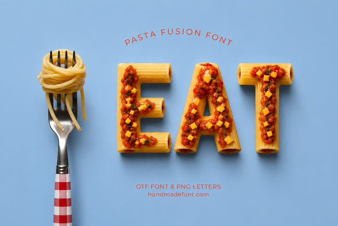 Pasta Fusion Font