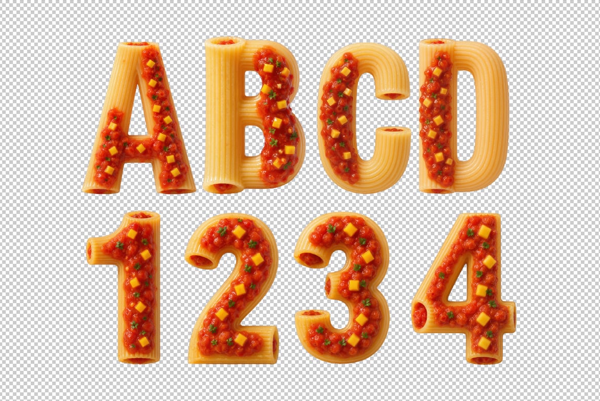 Pasta Fusion Font