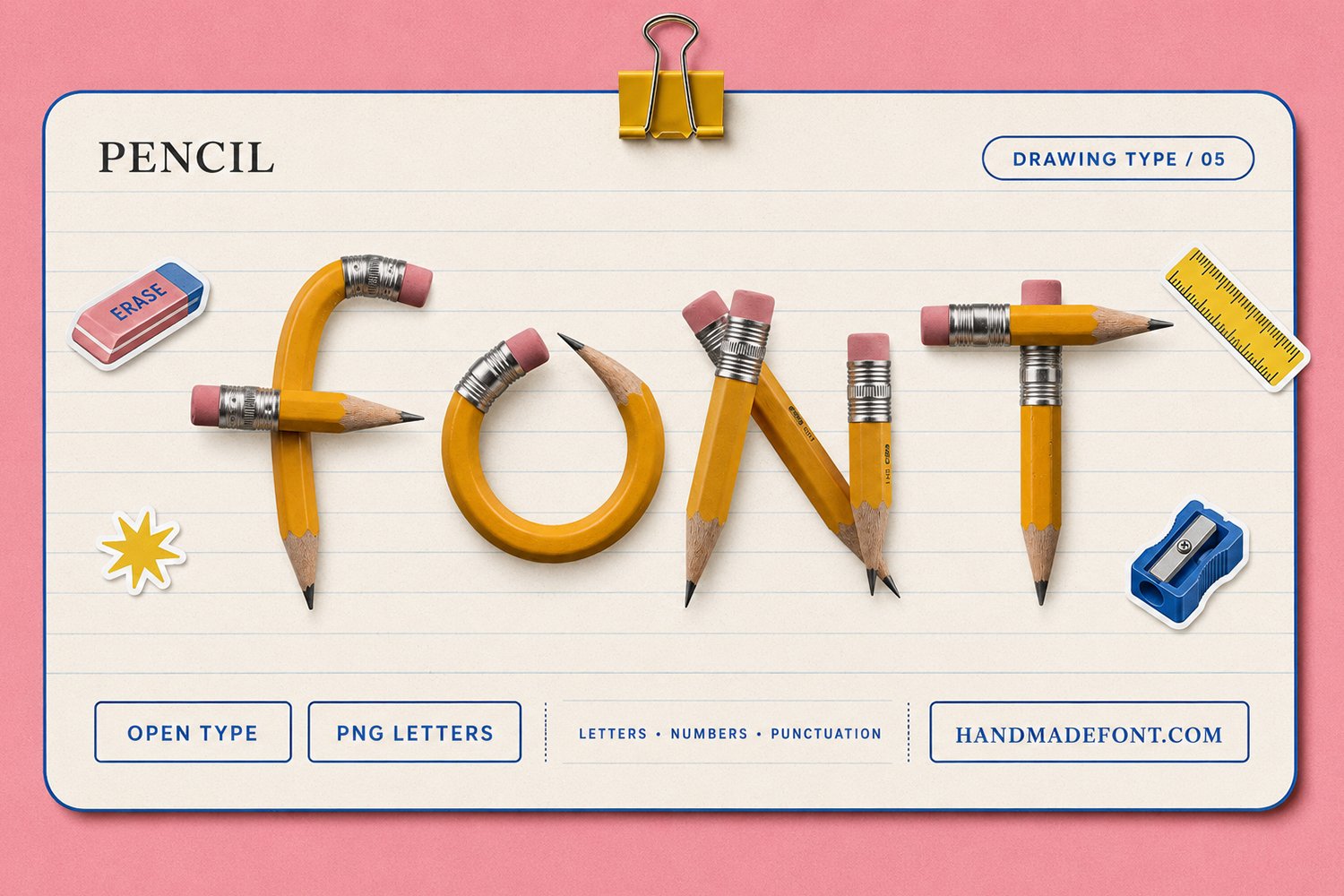 Pencil Font