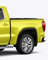Pickup Truck Mockup - Half Side View