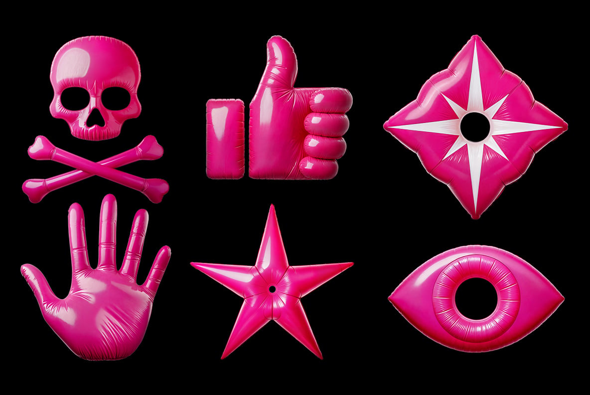 Pink Balloon Font