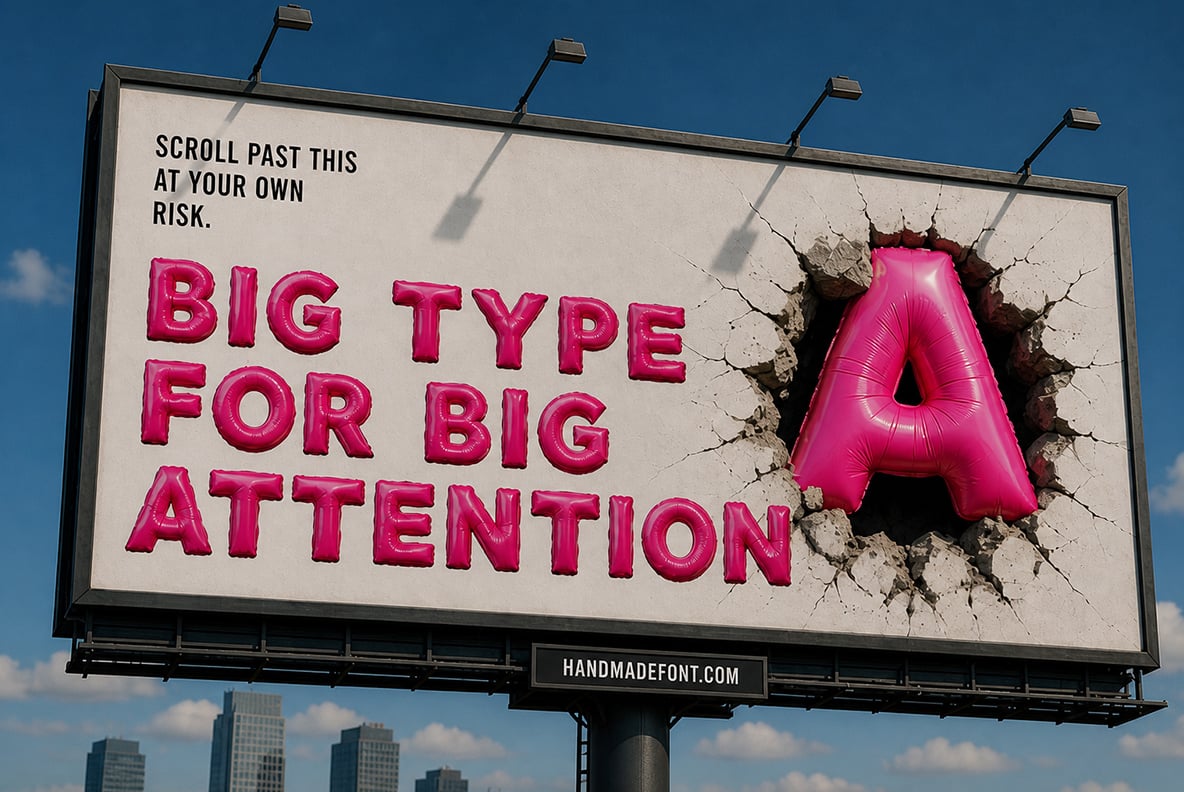 Pink Balloon Font