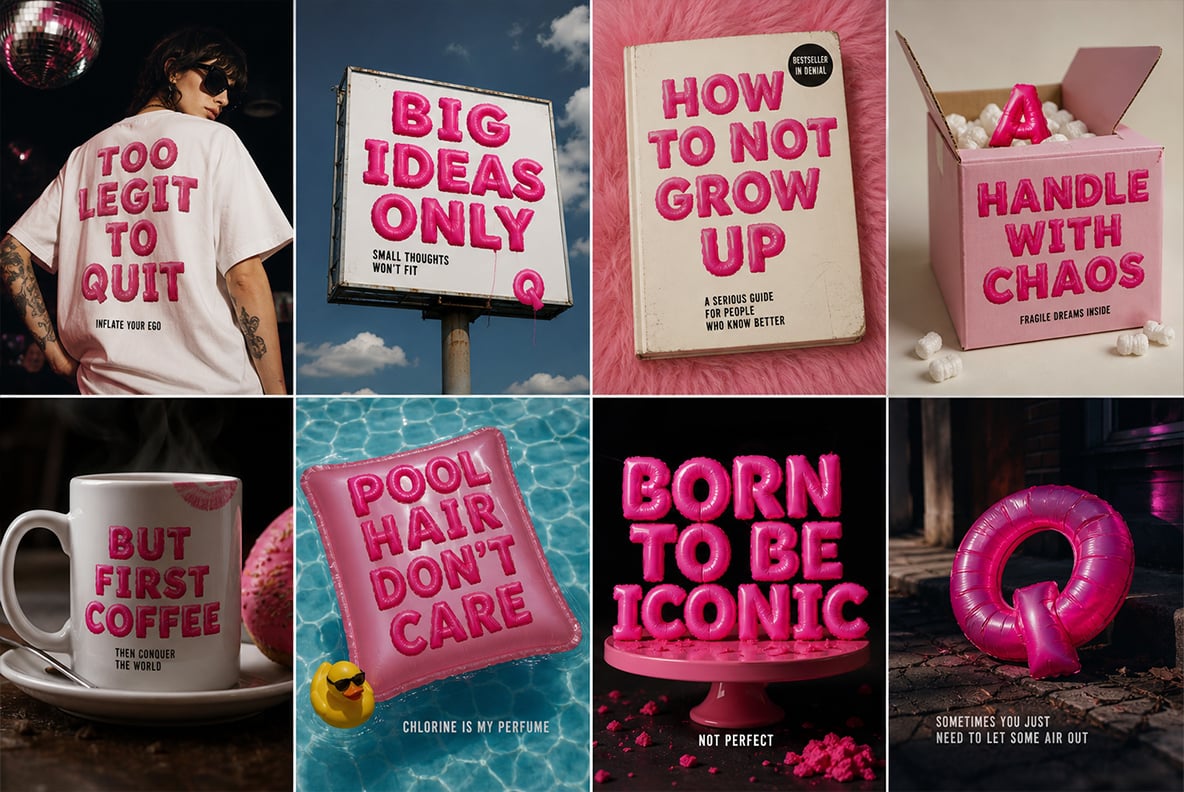Pink Balloon Font