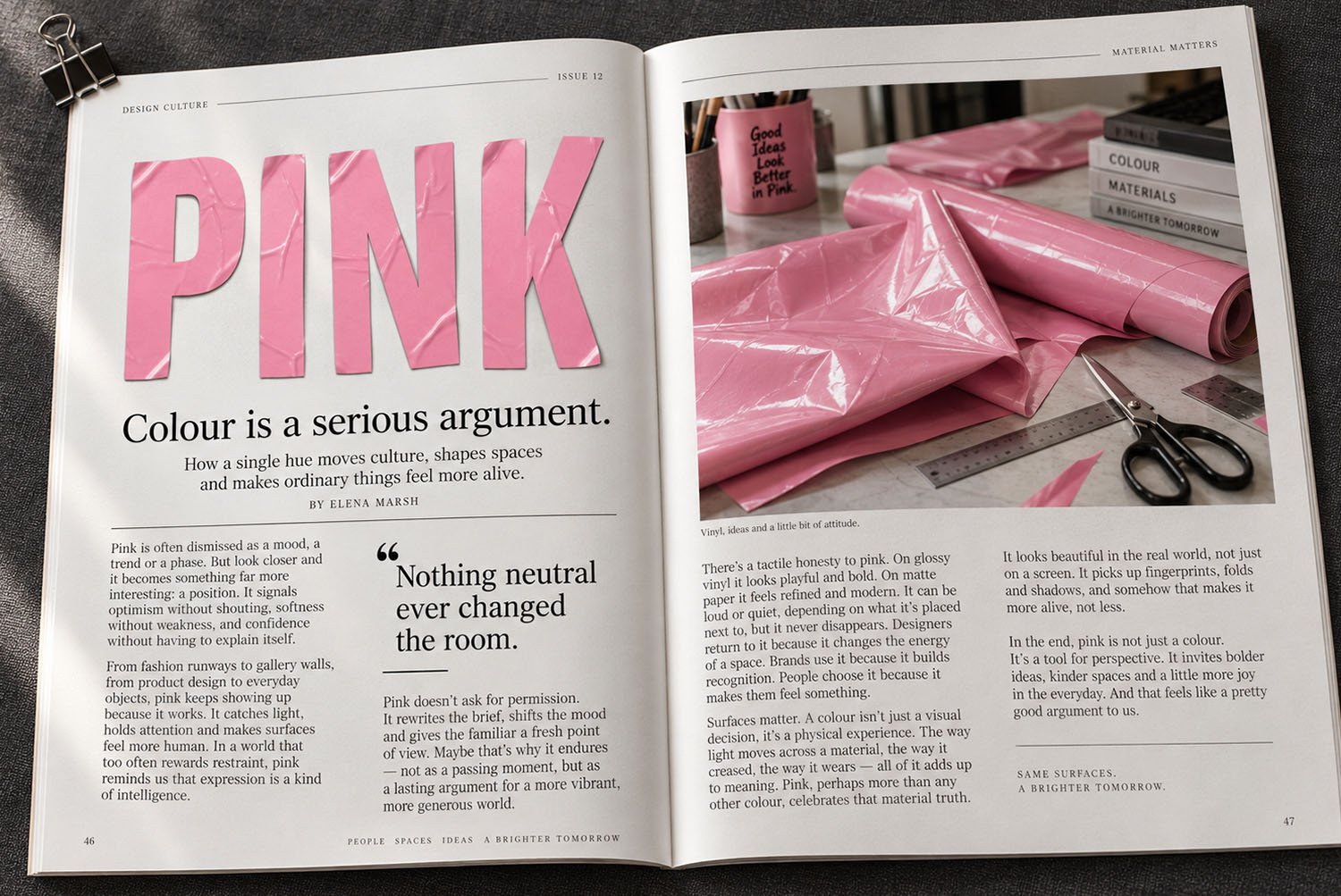 Pink Sticker Font