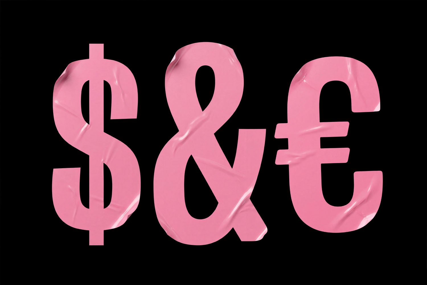Pink Sticker Font