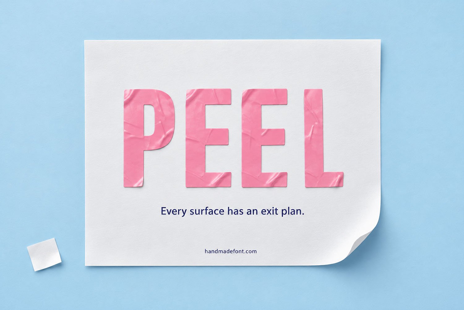 Pink Sticker Font