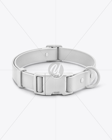 Plastic Dog Collar Mockup
