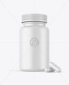 Plastic Pill Bottle Mockup